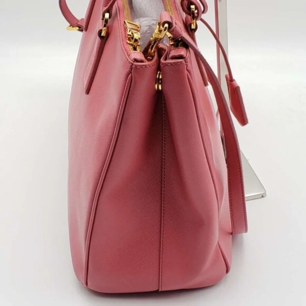 100% Authentic PRADA Galleria Leather Satchel